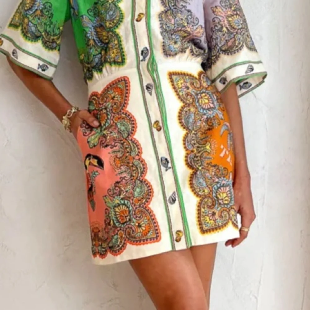 SOLD OUT Linen Shirt Dress - Picture 4 of 16